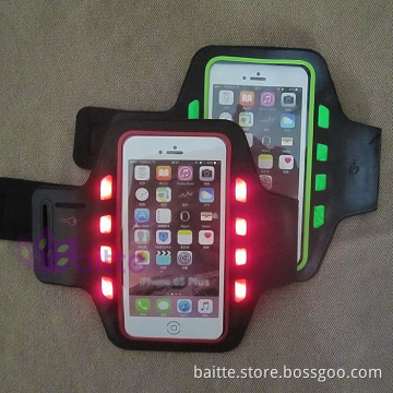 Good quality LED flashing armband for jogging